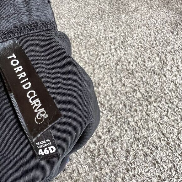 Torrid Curve 360 Back Smoothing Underwire Push Up Plunge Bra 46D - Picture 5 of 5